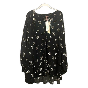Brina & ‘Em Women’s 3x Benentendi Henley Tunic Top. NWT